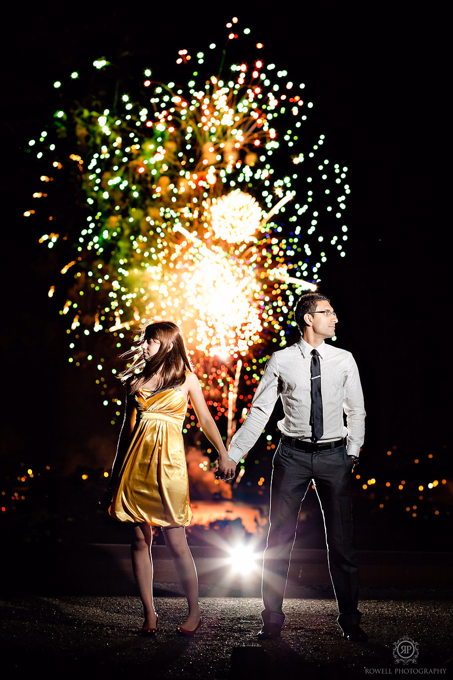 Canada Day Engagement fireworks