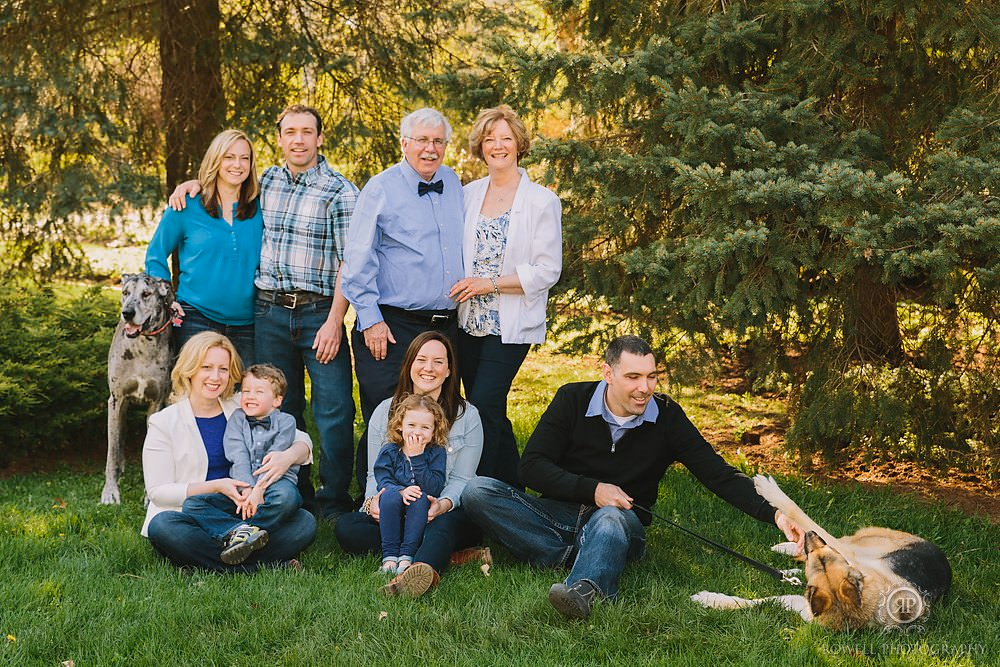relaxed family photography canada