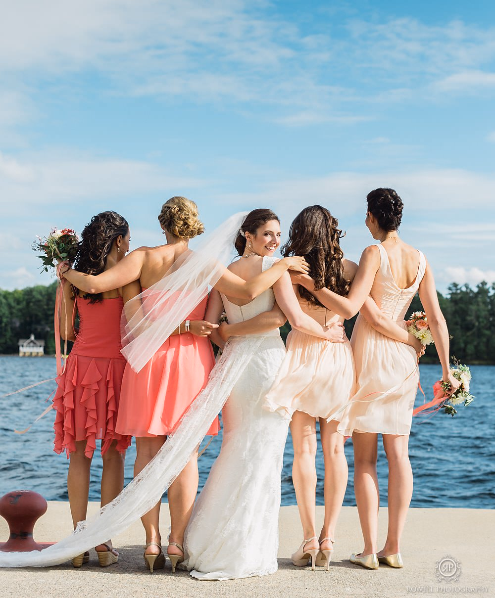 best muskoka bridemaids shot