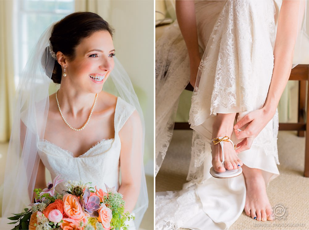 besy muskoka bridal portraits