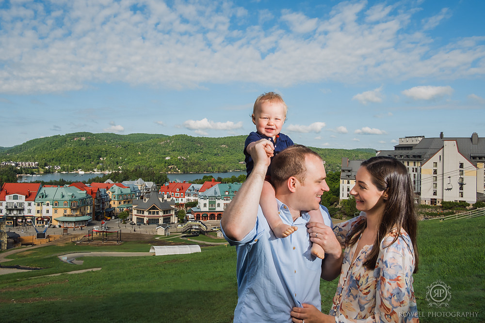 Mont Tremblant vacation family photos Quebec Canada20